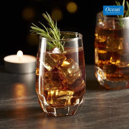 Ocean Charisma Hi Ball Glass Set, Set of 6, 415ml, Transparent Ocean Charisma Hi Ball Glass Set, Set of 6, 415ml, Transparent