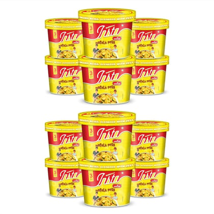 INSTA AHAAR Ready-to-Eat Cuppa Poha, Instant Healthy High Energy Breakfast and Snack INSTA AHAAR Ready-to-Eat Cuppa Poha, Instant Healthy High Energy Breakfast and Snack
