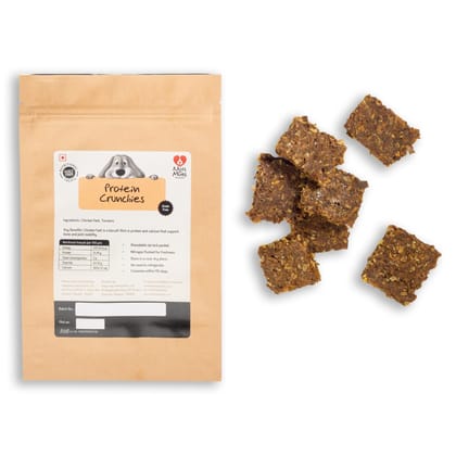 Nuts over Mutts Protein Crunchies for Dogs! Chicken Feet in a Biscuit. All-Natural, Gluten Free, preservatives Free, Dog Treats. Crunchy Biscuits for Dogs. 1 Pack (150 gm) Nuts over Mutts Protein Crunchies for Dogs! Chicken Feet in a Biscuit. All-Natural, Gluten Free, preservatives Free, Dog Treats. Crunchy Biscuits for Dogs. 1 Pack (150 gm)