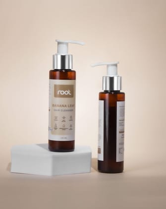 Banana Leaf Hair Cleanser/Shampoo - 100Ml Banana Leaf Hair Cleanser/Shampoo - 100Ml