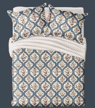  Bohemian Floral Duvet Cover Set