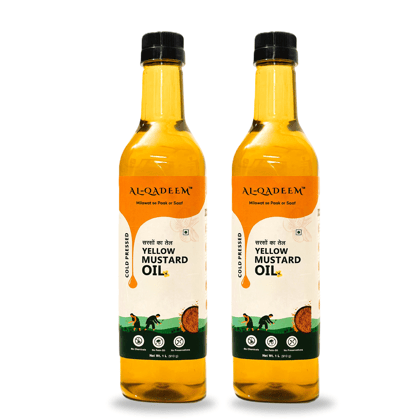 Premium Cold-Pressed Yellow Mustard Oil – 100% Pure & Lab Tested| Heart Health & Skin - Combo Premium Cold-Pressed Yellow Mustard Oil – 100% Pure & Lab Tested| Heart Health & Skin - Combo