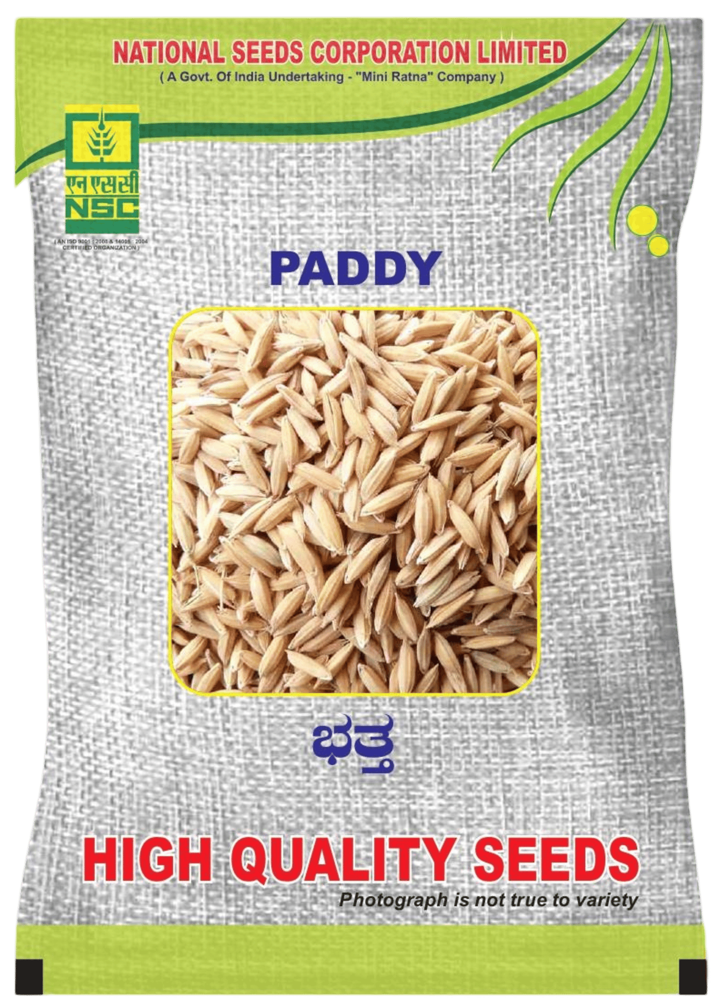 Paddy Jyothi Certified Seeds TL SEEDS 10KG BAG  NSC HAVERI