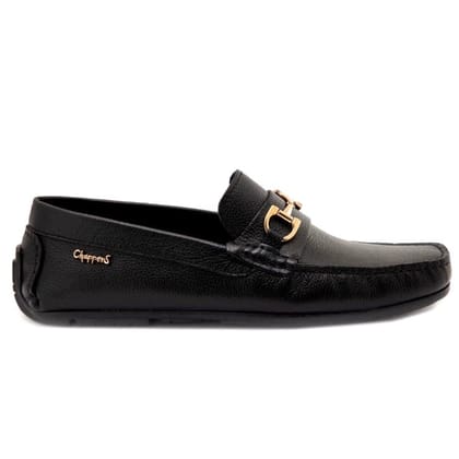 Django - Black/Gold Handmade Leather Sandals