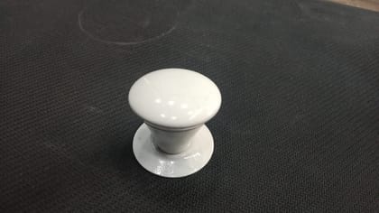White Drawer Knob&nbsp; -Pack of 12 Pieces