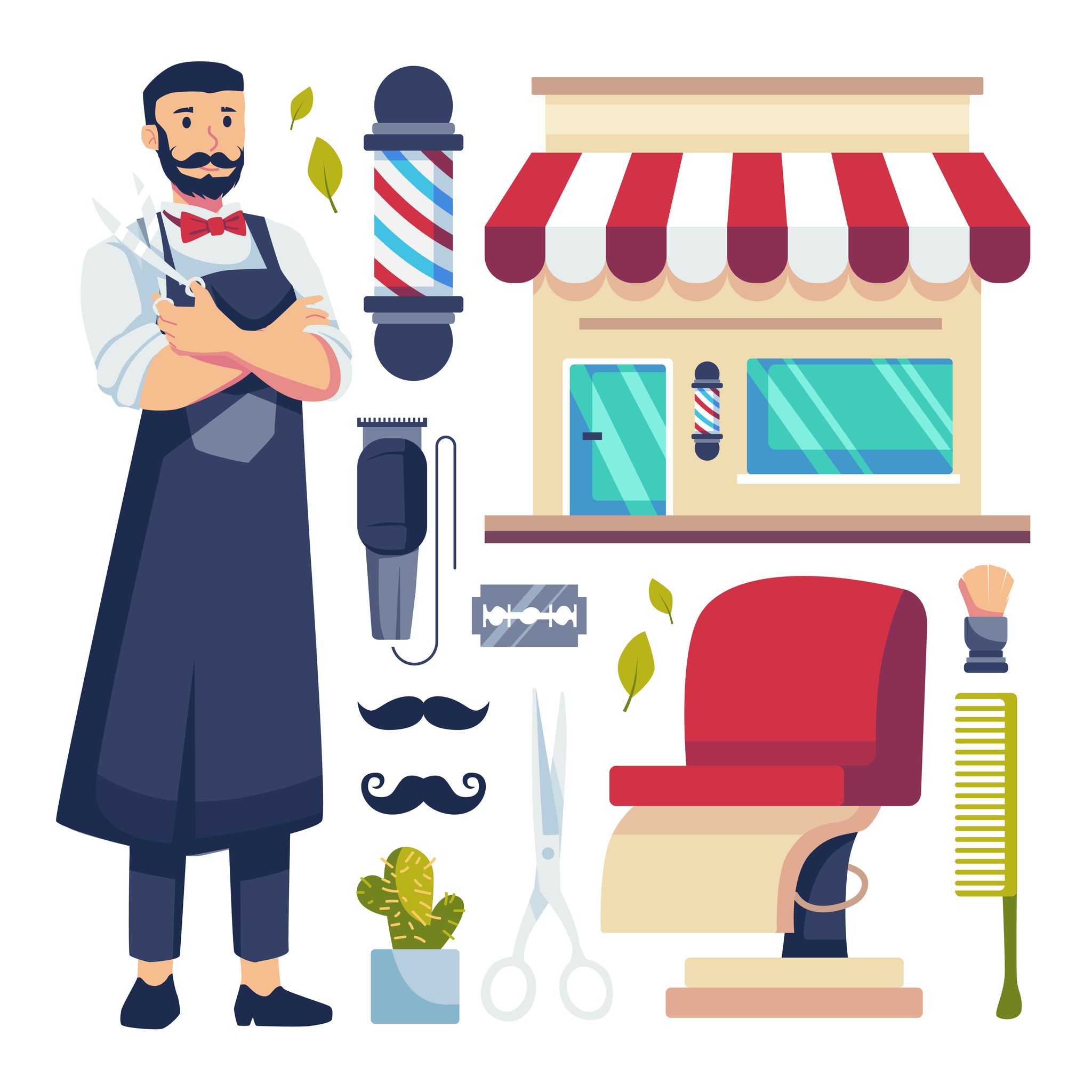 Professional Hair Clippers and Accessories for Barbers