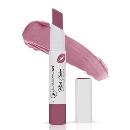 Shryoan Rich Color Non-Transfer Lipstick | Waterproof & Super Matte Finish | Long Stay Creamy Lipstick | Single Swipe Application (Strawberry Glaze-02, 3.2gm) Shryoan Rich Color Non-Transfer Lipstick | Waterproof & Super Matte Finish | Long Stay Creamy Lipstick | Single Swipe Application (Strawberry Glaze-02, 3.2gm)