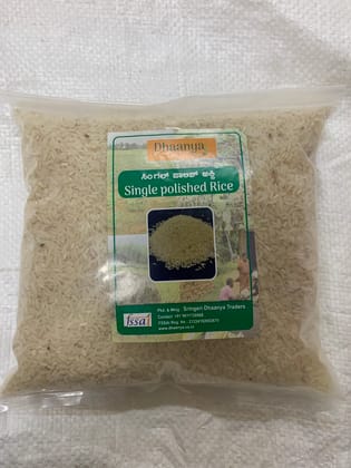 Dhaanya Single Polished Rice - Premium Quality Grains