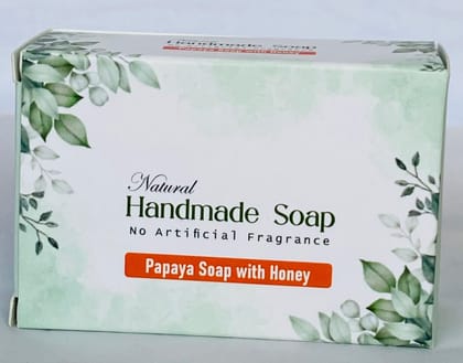 OSUM HERBAL HOME MADE SOAPS - Papaya Soap with Honey 100gms OSUM HERBAL HOME MADE SOAPS - Papaya Soap with Honey 100gms