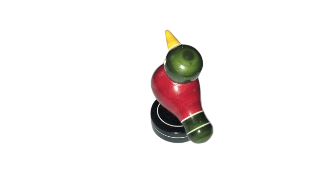 Wooden Bird Figurine