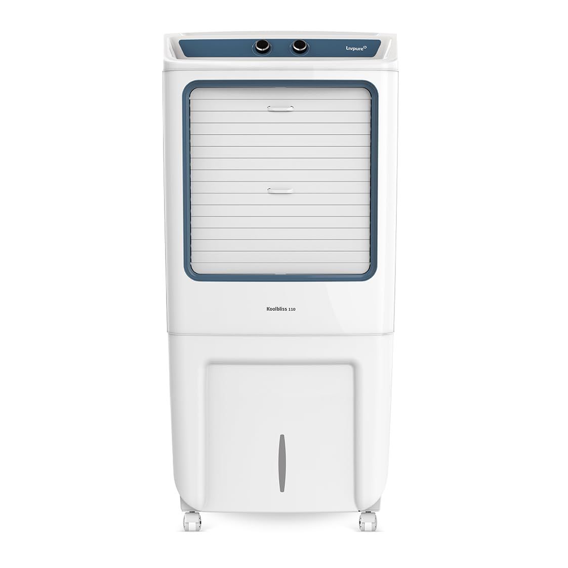 Livpure Koolbliss Desert Air Cooler- 110L | Cooler with High Air Delivery, Ice Chamber, Honeycomb Pads, Sturdy Wheels | Room Cooler with Inverter Compatibility| 2 year Warranty by Livpure