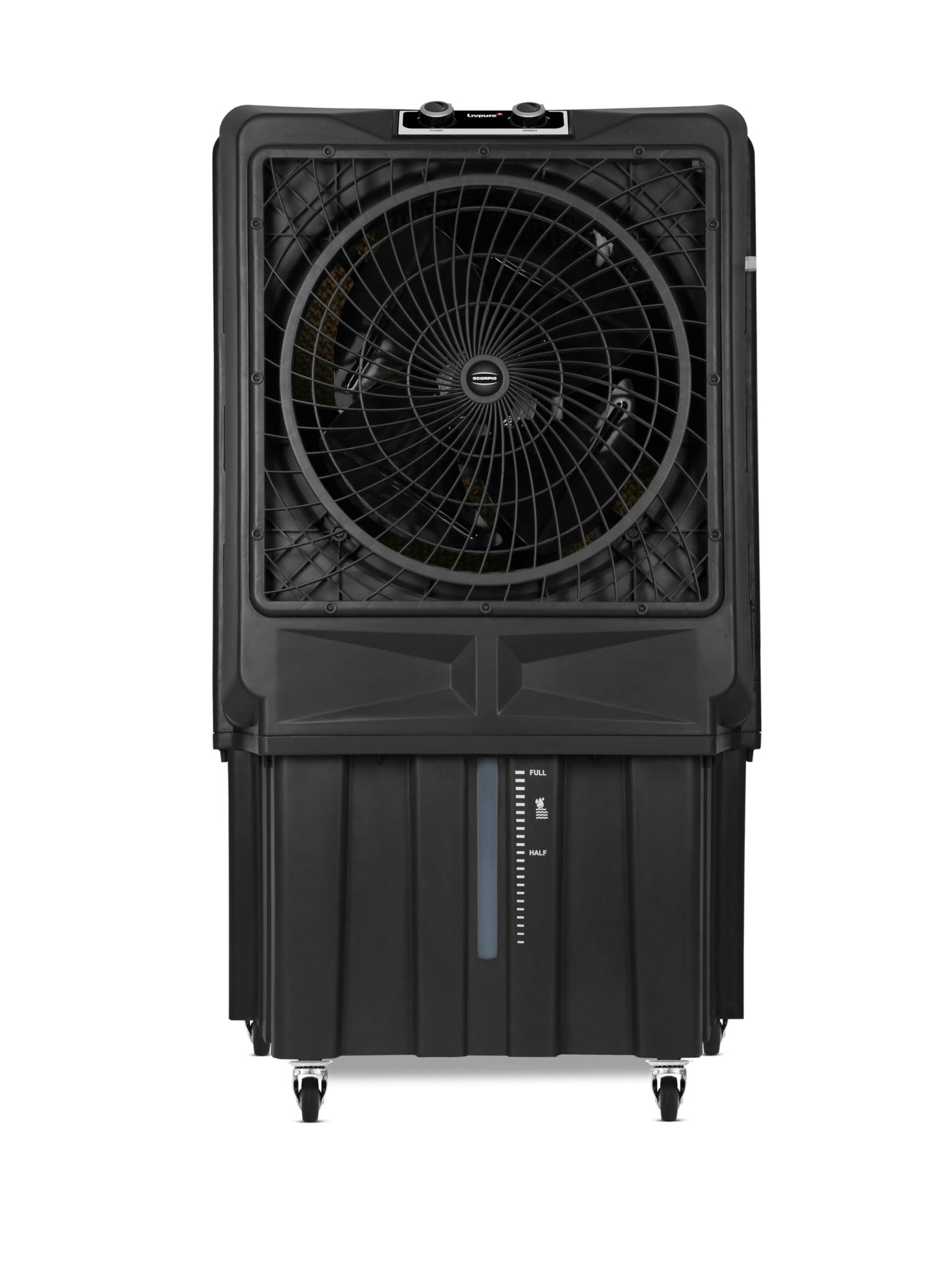 LIVPURE SCORPIO 100L DESERT AIR COOLER WITH 2Y MOTOR WARRANTY (GREY)