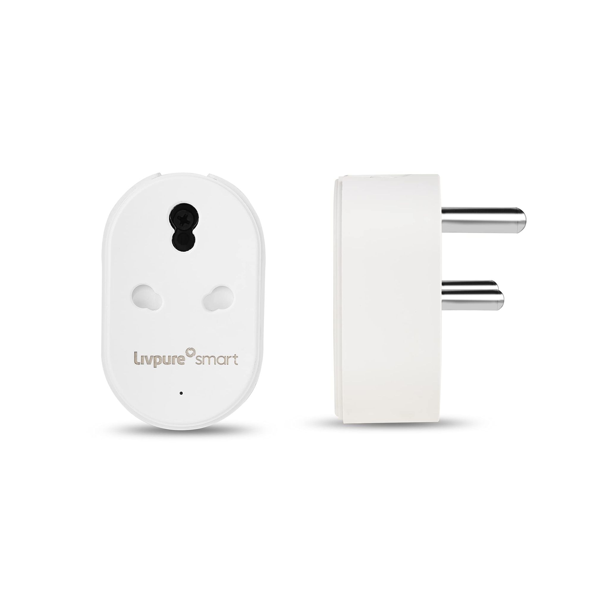 Livpure Smart Energy monitoring smart plug - Compatible with Alexa and Google Assistant - White