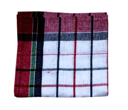 Red and White Checkered Cotton Kitchen Towel Red and White Checkered Cotton Kitchen Towel