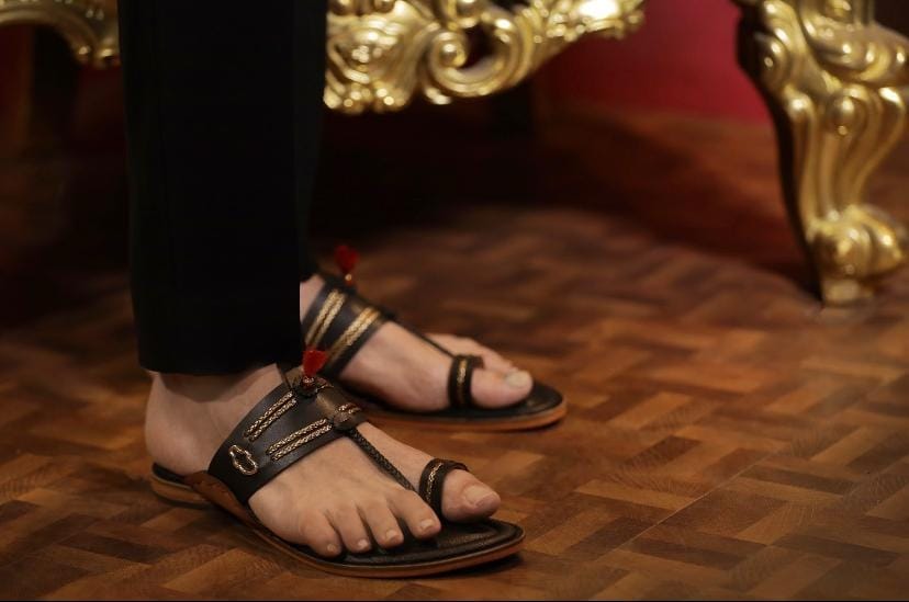 Zora- Black Handmade Leather Sandals
