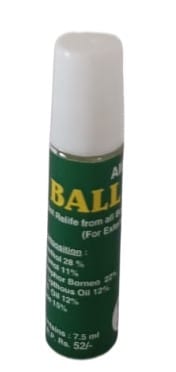 Amma Herbals Pain Relief Roll-On (7.5ml) Amma Herbals Pain Relief Roll-On (7.5ml)
