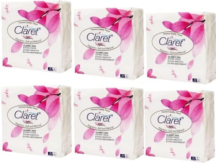 Claret Napkin 23x23, 2Ply 50 Pulls Soft & Absorbent Party Disposable Napkins for Parties, Events and Dining Use 6 pk Claret Napkin 23x23, 2Ply 50 Pulls Soft & Absorbent Party Disposable Napkins for Parties, Events and Dining Use 6 pk