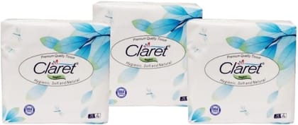 Claret 2-Ply Napkins - Soft & Absorbent, 30x30 cm | Disposable Party Napkins for Events, Dining & Special Occasions (Pack of 3) Claret 2-Ply Napkins - Soft & Absorbent, 30x30 cm | Disposable Party Napkins for Events, Dining & Special Occasions (Pack of 3)