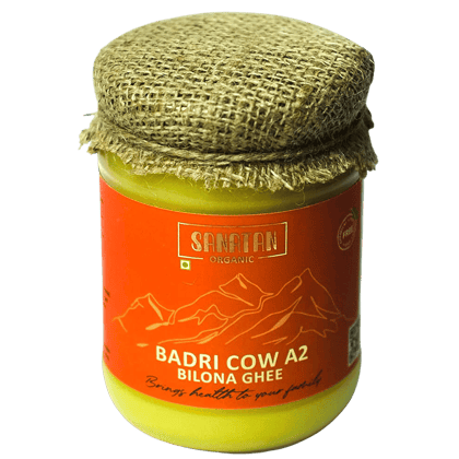 Sanatan Organic Badri A2 Bilona Cow Ghee - 500 ml Sanatan Organic Badri A2 Bilona Cow Ghee - 500 ml