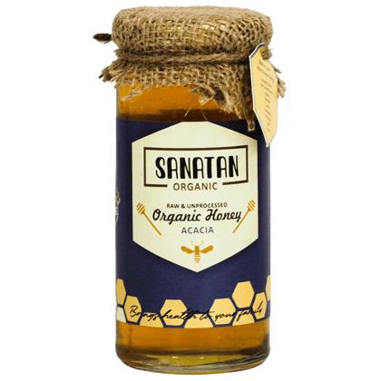 Sanatan Organic Monoflora Acacia Honey- 275 gms Sanatan Organic Monoflora Acacia Honey- 275 gms