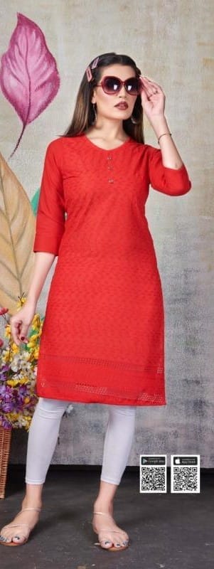 Cotton Chicken Kurtis 05
