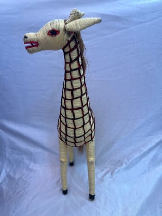 Handwoven Giraffe Figurine Handwoven Giraffe Figurine