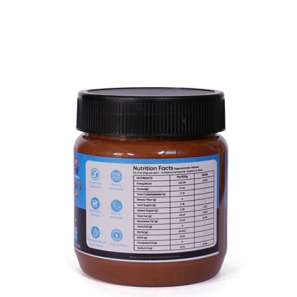 Lazyman Ragi Chocolate Peanut Butter, 1 Pet Jar - 350 Grams Lazyman Ragi Chocolate Peanut Butter, 1 Pet Jar - 350 Grams