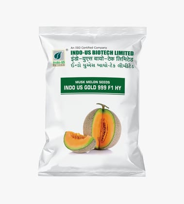 MUSKMELON SEEDS INDO US GOLD 999 F1 HY (10 GM) MUSKMELON SEEDS INDO US GOLD 999 F1 HY (10 GM)
