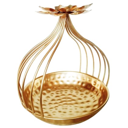 Malik HANDICRAFTS Metal Lotus Urli Bowl with Tealight Candle Holders Perfect for Home Decoration, Religious and Spiritual Ceremonies (Gold_28cm x 27cm x 32cm) Malik HANDICRAFTS Metal Lotus Urli Bowl with Tealight Candle Holders Perfect for Home Decoration, Religious and Spiritual Ceremonies (Gold_28cm x 27cm x 32cm)