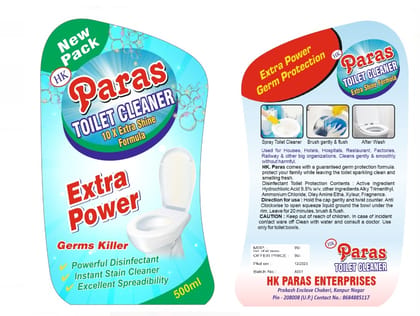 HK Paras Toilet Cleaner -Pack of 4