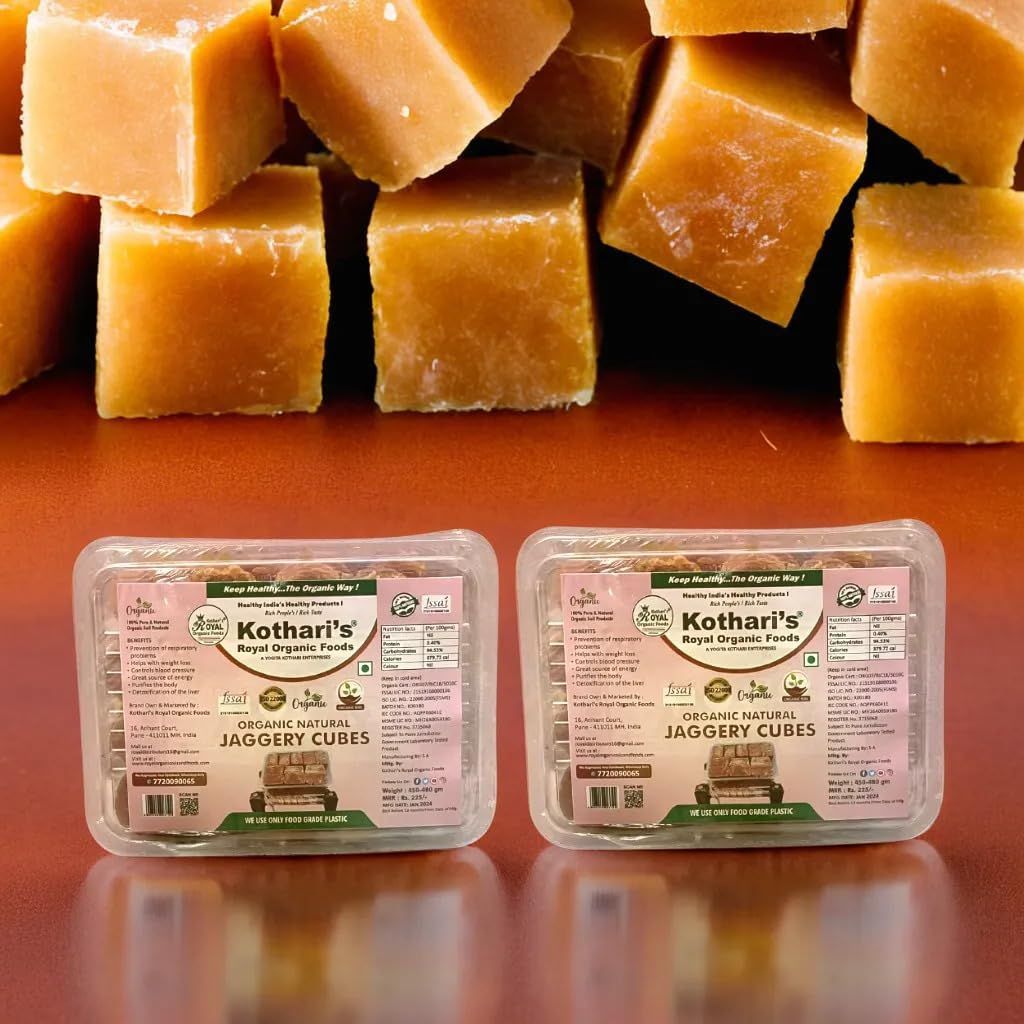 Kothari's Royal Organic Jaggery Cubes