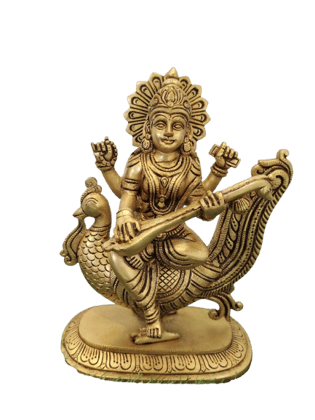 Saraswati Brass Statue Saraswati Brass Statue