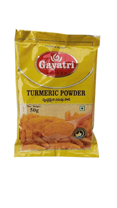"Gayatri Turmeric Powder 50g" "Gayatri Turmeric Powder 50g"