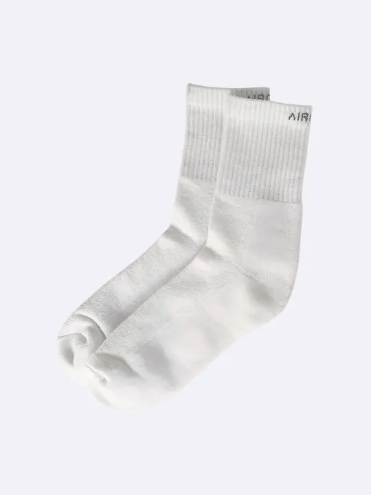 Comfort Socks for Work - Men and Women - Pack of 1(White)