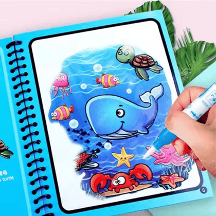 Magic WaterBook and Reusable for kids.