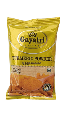 "Gayatri Turmeric Powder 100g" "Gayatri Turmeric Powder 100g"