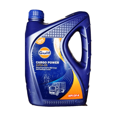 Gulf Cargo Power 15W-40 Diesel Engine Oil for Mini Cargo and Passenger Trucks, API CF-4, 1 Gallon 3L Gulf Cargo Power 15W-40 Diesel Engine Oil for Mini Cargo and Passenger Trucks, API CF-4, 1 Gallon 3L