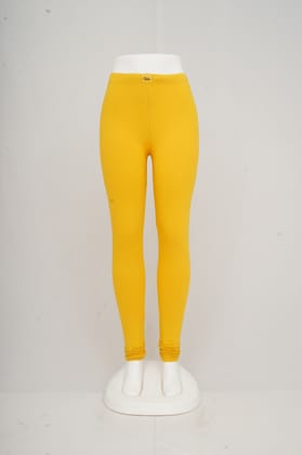 Women yolk yellow leggings