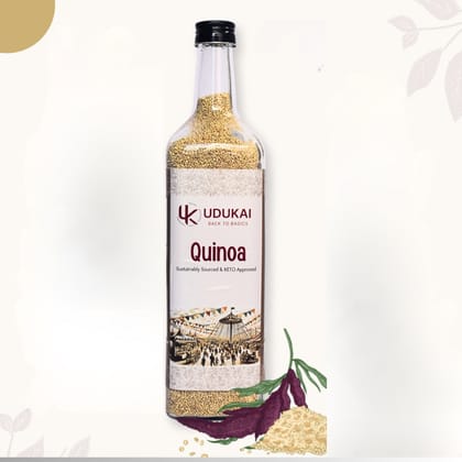 Udukai Premium Quinoa | Gluten Free Breakfast | High Protein and Fibre | Quinoa Seeds | 100% Wholegrain Cereal | Quinoa Seeds | Diet Food