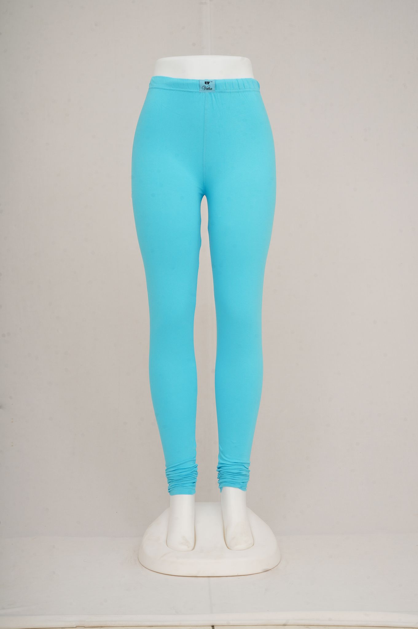 Women Aqua Blue Leggings