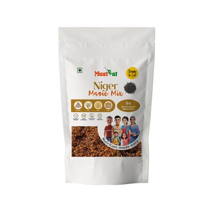 Yazas Niger Magic Mix ( Natural Niger Seeds Spice Mix ) 500gms Yazas Niger Magic Mix ( Natural Niger Seeds Spice Mix ) 500gms