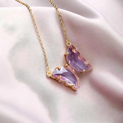 Gold Butterfly Necklace Gold Butterfly Necklace