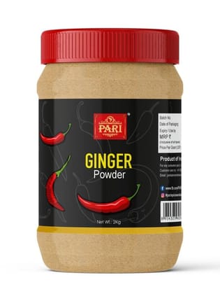 Pari Dry Ginger Powder,Adrak Powder,Allam Powder |Sukha Adrak(Sonth) Powder | Ground Ginger Powder | Saunth | (Pack of 1 x 2000g) Pari Dry Ginger Powder,Adrak Powder,Allam Powder |Sukha Adrak(Sonth) Powder | Ground Ginger Powder | Saunth | (Pack of 1 x 2000g)
