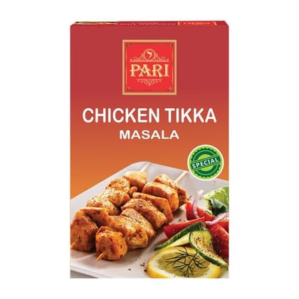 Pari Chicken Tikka Masala Powder - For Healthy Delicious & Flavorful Cooking | Hygienically Packed | Easy to Cook | Ready to Cook | Preservative Free |50 gm