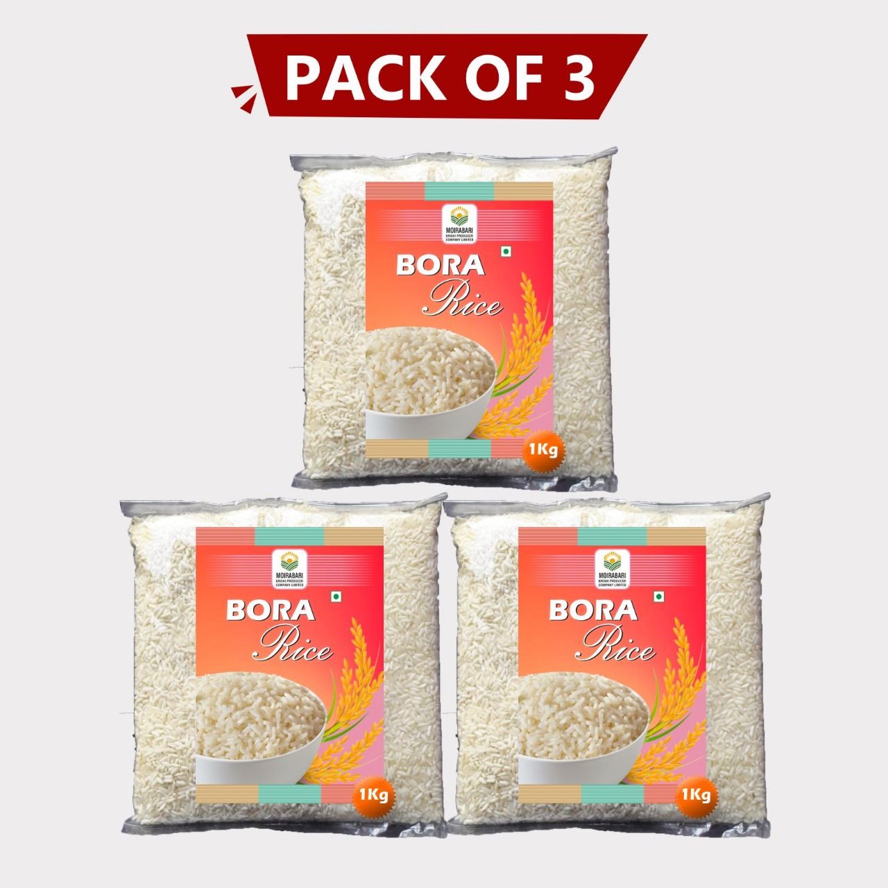 Bora Rice (Pack of 3)