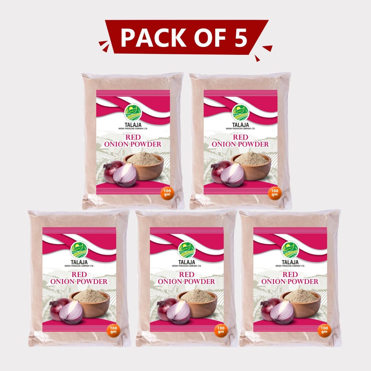 Red Onion Powder (pack of 5)