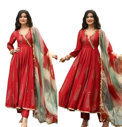 Anarkali Suit Set Ready to wear indian salwar kameez Dupatta for women designer pakistani dresses Festival 3 piece