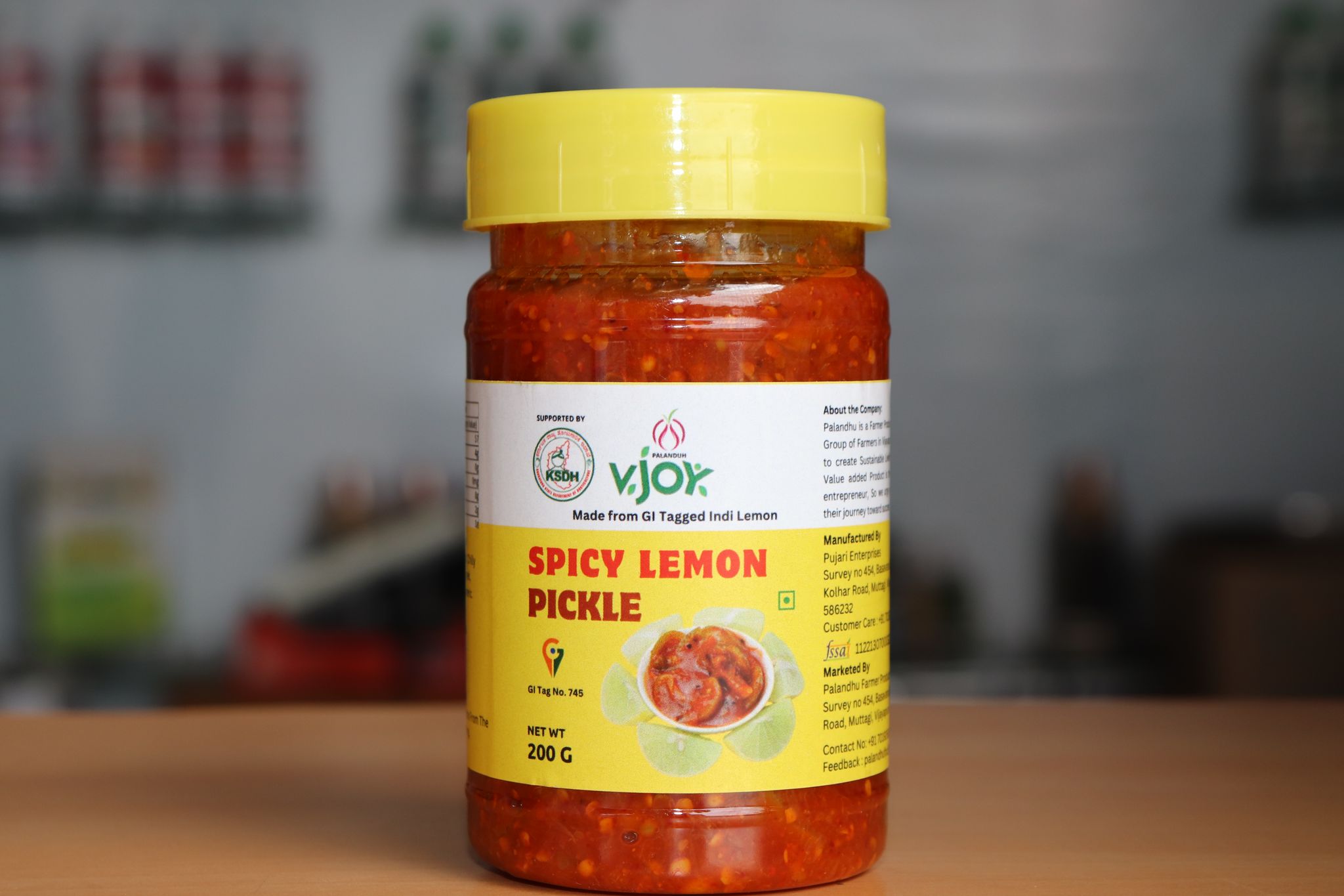 Spicy Lemon Pickle
