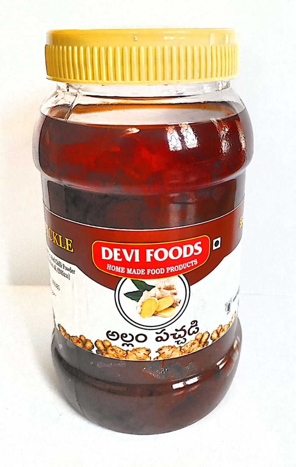 Devi Foods Homemade Ginger Pickle 500gms