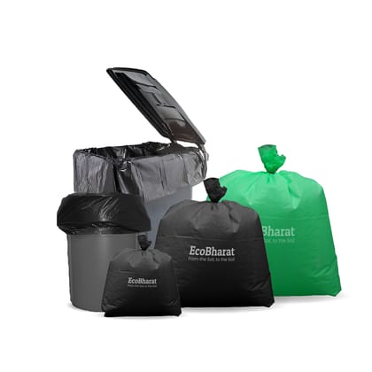 Biodegradable and Compostable Garbage Bags|30x42 (9pieces)|(capacity-12kg) Biodegradable and Compostable Garbage Bags|30x42 (9pieces)|(capacity-12kg)